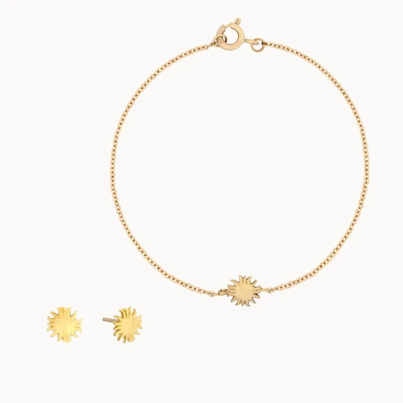 The Solar Jewellery Set – 9ct Gold