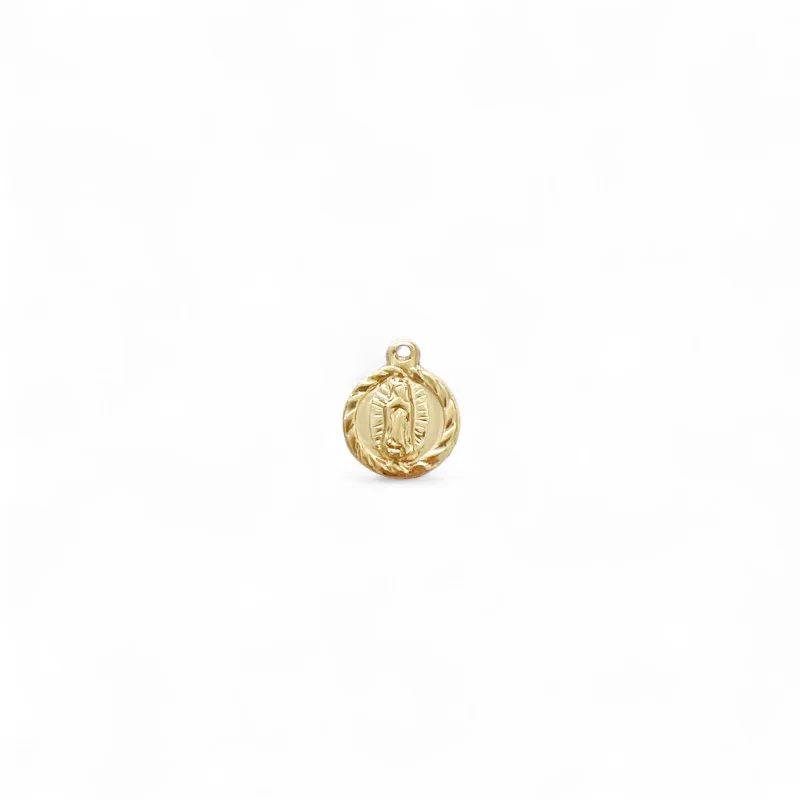 Small Round Miraculous Mary Charm