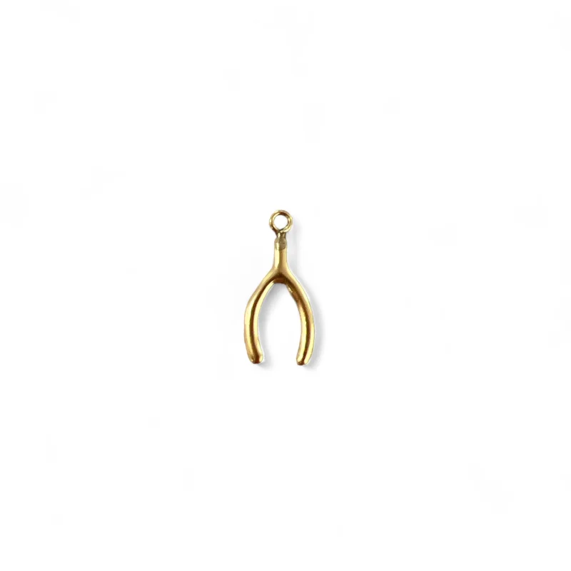 Wishbone Charm