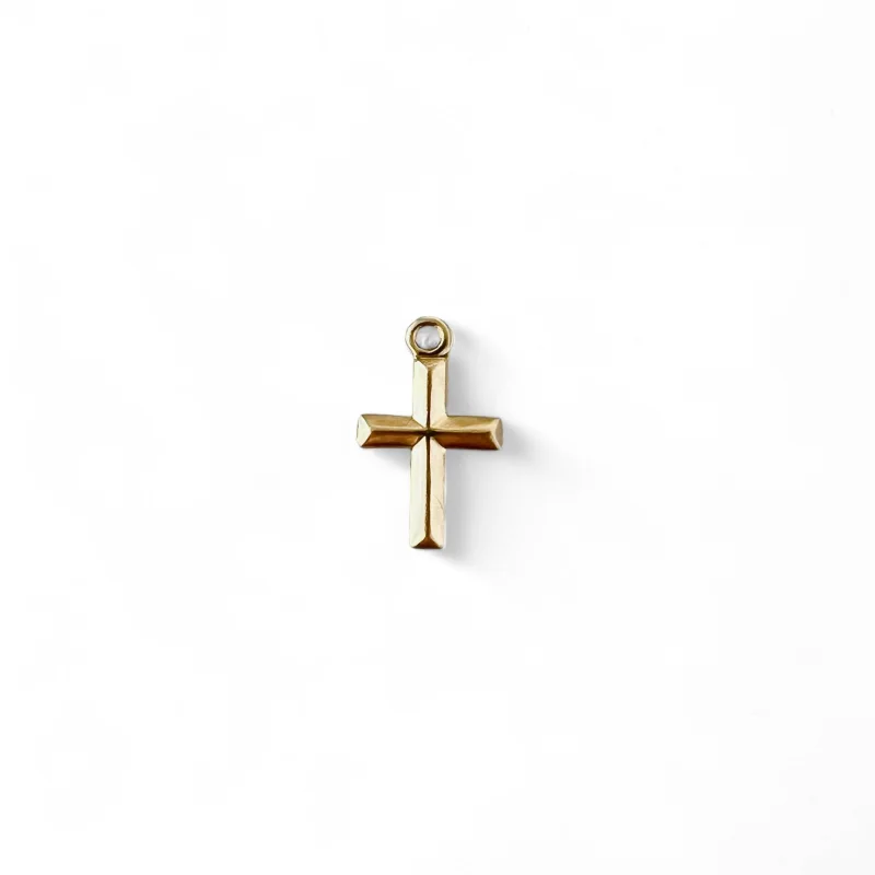 Tiny Cross Charm