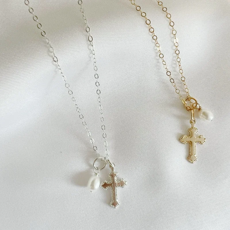 Truly Blessed Charm Necklace, 2 options Gold