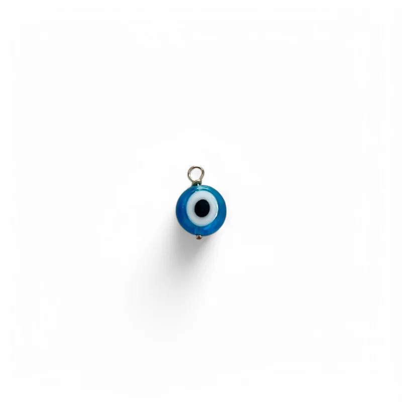 Teal Evil Eye Charm