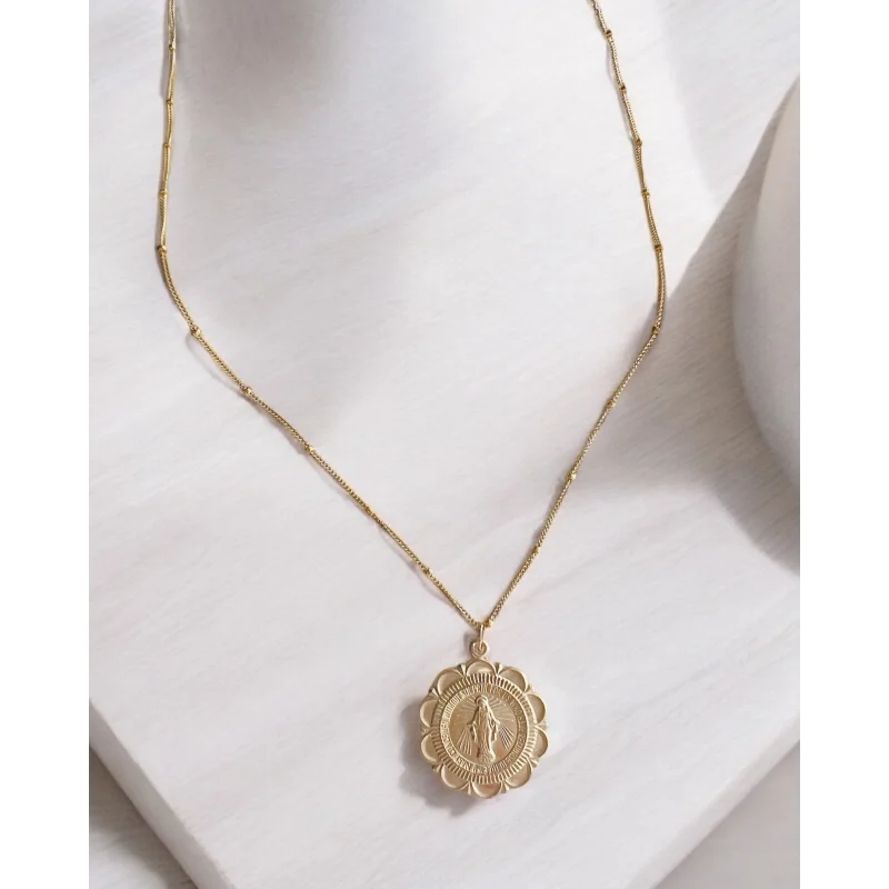 Virgin Mary Necklace