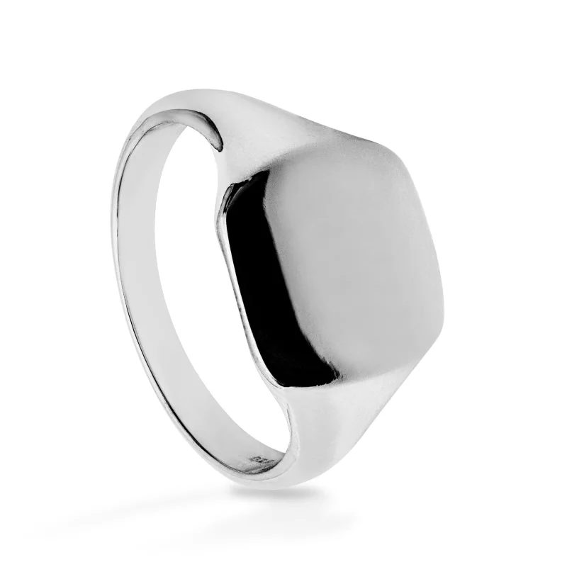 Rectangle Signet – Men Ring