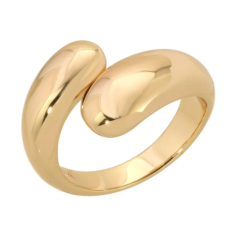 Realm Dome Wrap Ring Gold