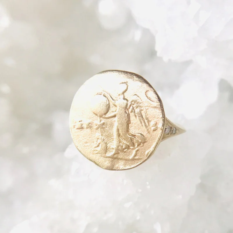 The Woman / Virgo Artifact Ring