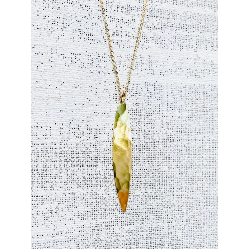 Willow Leaf Necklace
